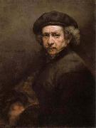 Rembrandt van rijn Self-Portrait oil painting reproduction